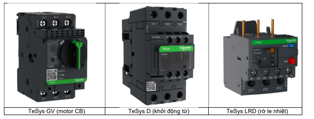Thông báo diện mạo mới của dòng sản phẩm bảo vệ và điều khiển động cơ Tesys Thông báo diện mạo mới của dòng sản phẩm bảo vệ và điều khiển động cơ Tesys